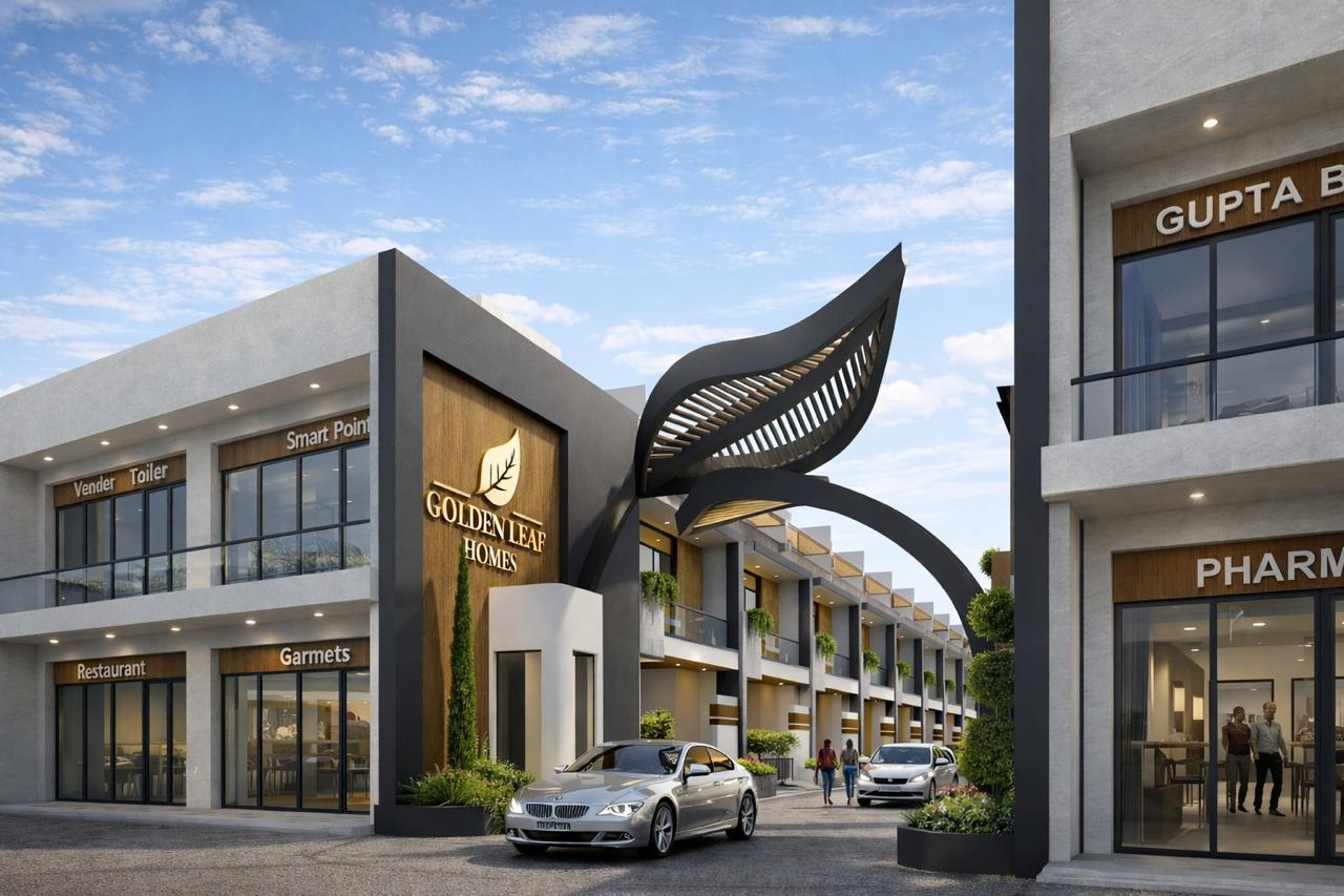 Golden Leaf Homes project architectural view